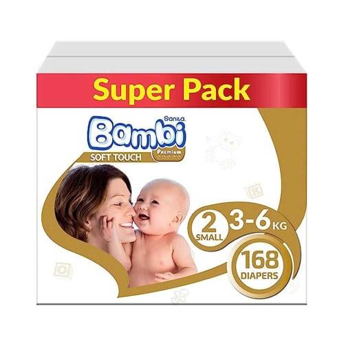 سانيتا بامبي، مقاس 2، مناسب لوزن 3-6 كجم، سوبر بوك...