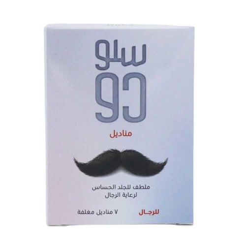 مناديل سلو دو مناديل تأخير القذف للرجال 7 مناديل