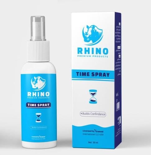 بخاخ تعزيز القدرة والشعور بالنشاط راينو تايم 30 مل