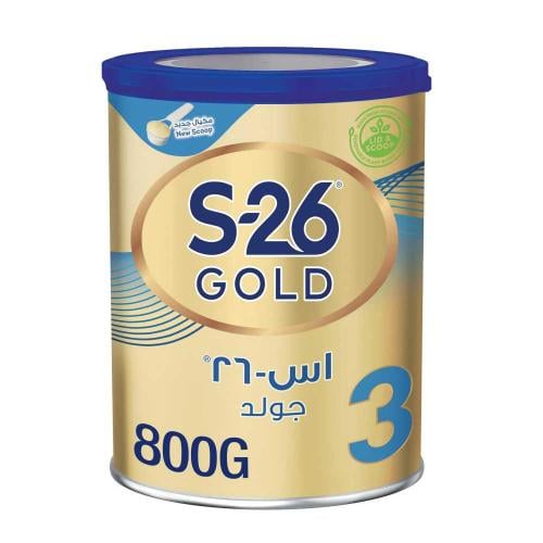 مسحوق حليب اس 26 جولد للنمو، مرحلة 3 لسن 1-3 سنوات...