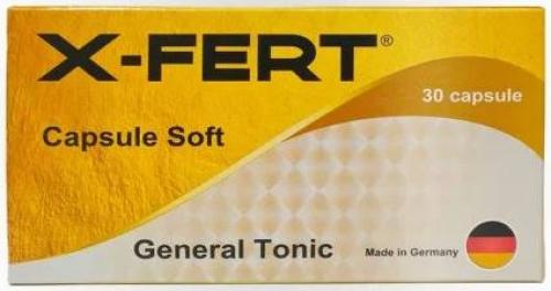 كبسولات تقوية عامة وتحسين الصحة إكس فيرت 30 كبسولة