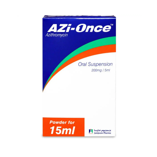 أزي-ونس 200 ملجم/5 مل معلق مضاد حيوي للأطفال 15 مل
