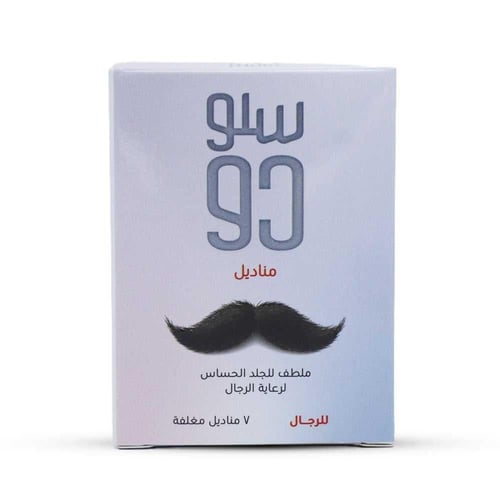 مناديل سلو دو مناديل تأخير القذف للرجال 7 مناديل