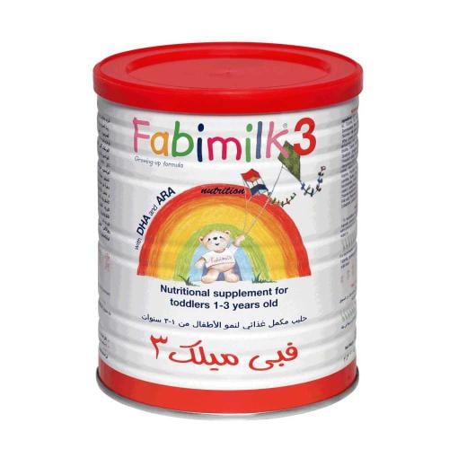 مسحوق حليب الاطفال فابيميلك 3 سعة 900 جرام