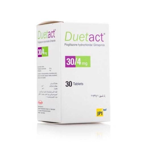 دويتكت 30/4 مجم 30 قرص - لعلاج السكري من النوع الث...