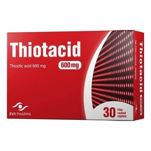 ثيوتاسيد 600 ملغ، 30 قرص/علبةلعلاج اعتلال الأعصاب.
