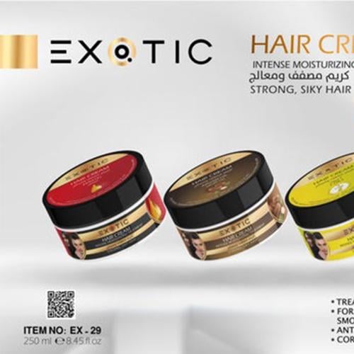 إكزوتيك كريم شعر كيراتين 250مل