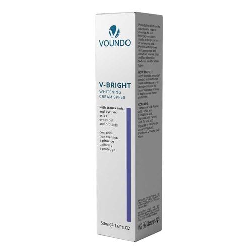 كريم فاوندو V-Bright لتفتيح البشرة SPF50 يفتح لون...