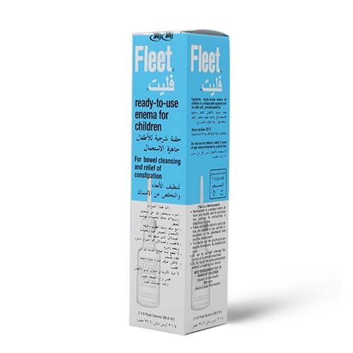 فلييت حقنة شرجية للاطفال لتطهير الأمعاء والتخلص من...