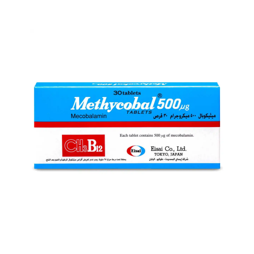 ميثيكوبال، 500 مكجم، مكمل فيتامين ب - 30 قرص
