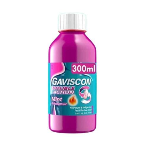 جافيسكون شراب للحموضة قوة مضاعفة 300مل