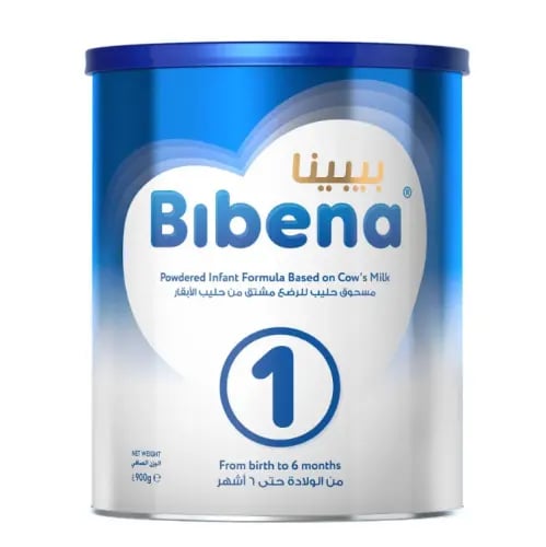 حليب ببينا 1 عبوة عائلية توفيرية (900 جم × 2 حبة)