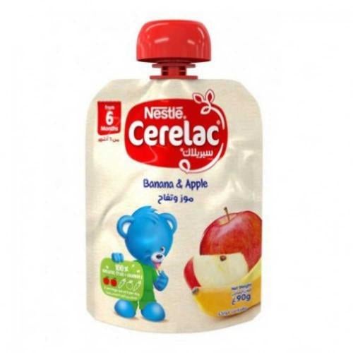 سيريلاك مهروس تفاح بالموز 90 جم