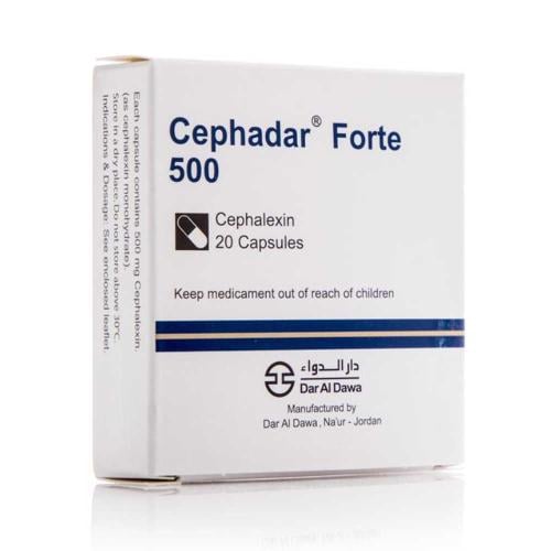 سيفادار فورت 500 مجم مضاد حيوي لعلاج الالتهابات ال...