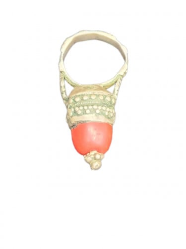 حلق فضه للخيط قديم ونادر