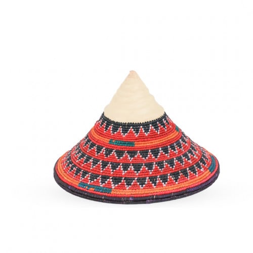 غطاء مغش مدهن - وسط مقاس 22سم