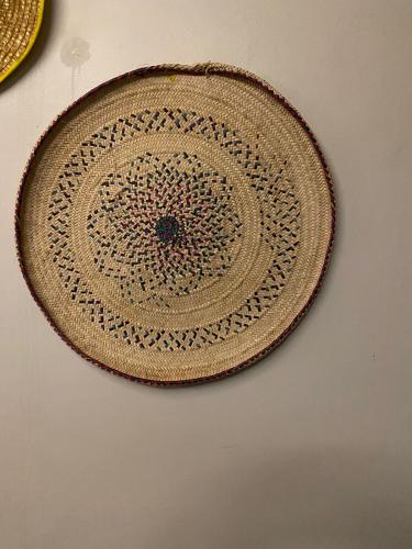 سفرة طعام من خوص النخل مقاس نص متر