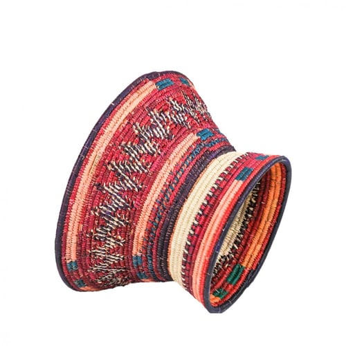 مطــرح مُزين بالتطريز الشعبي - وسط مقاس 28سم