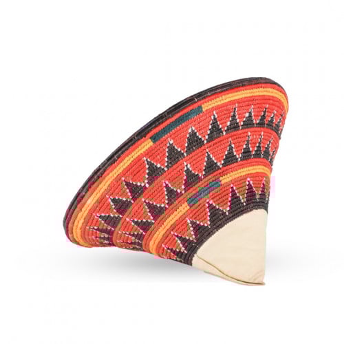 غطاء مدهن مغش و مطرح - كبير مقاس 42سم