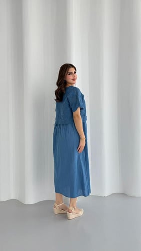 فستان لوكا كحلي