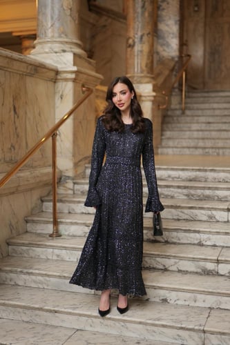 فستان وهج بلو