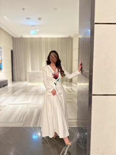 فستان اوركيد