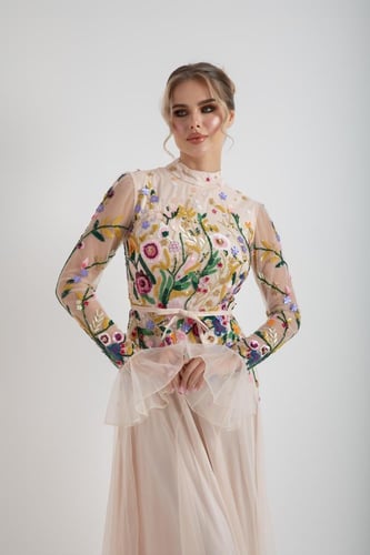 فستان لوستر