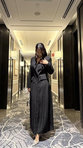 بليزر هدب سيلاني اسود