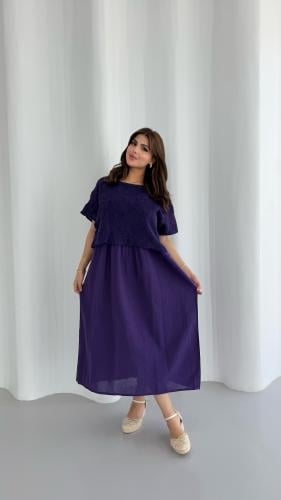 فستان لوكا بنفسجي