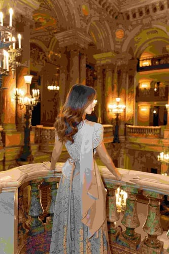 فستان دانتيلا