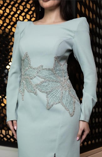 فستان لابيس بلو تيفاني