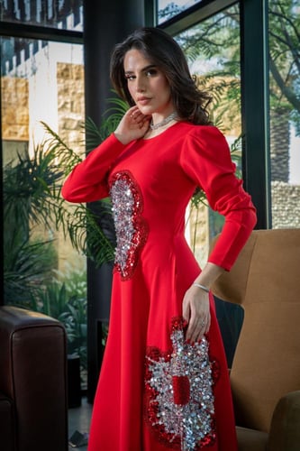 فستان الياقوت