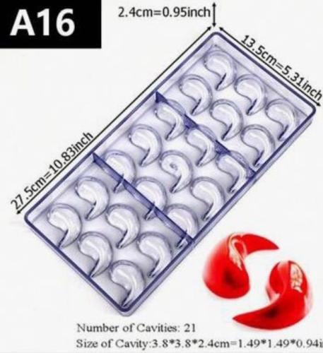 قالب اكريلك شكل دمعه