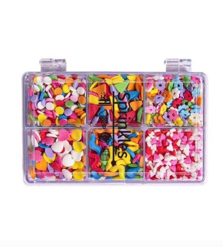 سبرنكلز ملون 6 اشكال