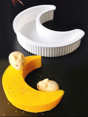 قالب سيليكون هلال رمضان وسط