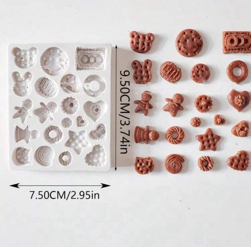 قالب سيليكون اشكال متعدده 1