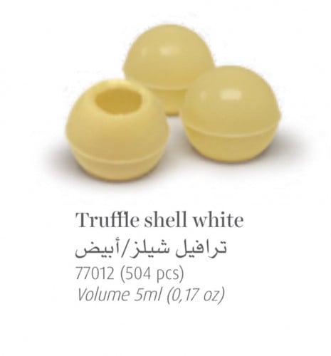 ترافل شيلز شوكولاتة بيضاء 504 حبة بلجيكي