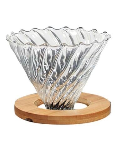 قمع بقاعدة خشبية 02