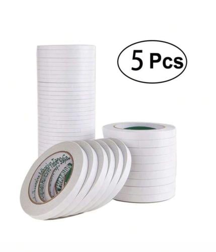 شريط لاصق وجهين 5حبات