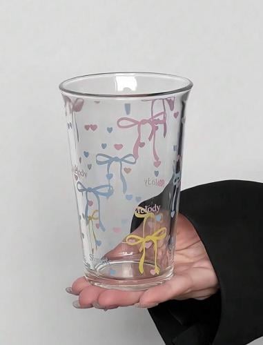 كوب زجاج برسومات