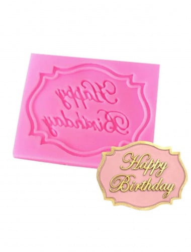 قالب سيليكون هابي بيرثداي