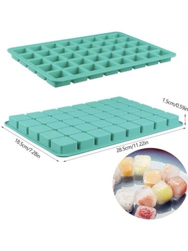 قالب سيليكون مربعات 40 تجويف