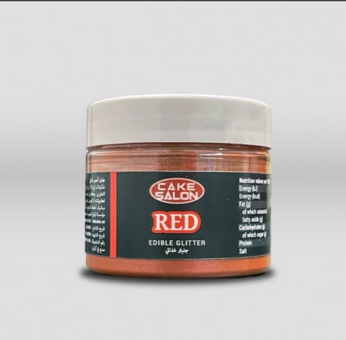 قليتر احمر قابل للاكل 10غرتم