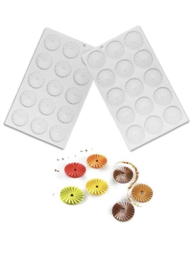 قالب سيليكون مراوح 15 تجويف