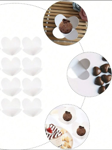 فاصل ورق للحلويات 50 حبه 3.4*3.4 سم