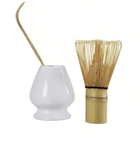 ادوات ماتشا 3 قطع ابيض