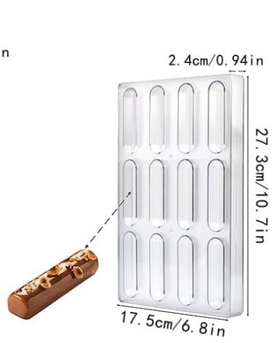 قالب اكريلك بيضاوي مستطيل 12ف