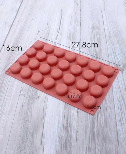 قالب سيليكون دائري 28تجويف