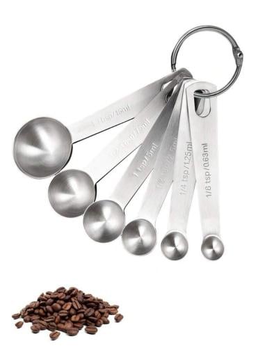 طقم ملاعق ستيل