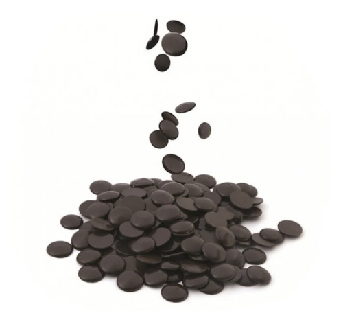 حبيبات شوكولاتة دارك بذور 55٪ 1كجم (بلجيكي)